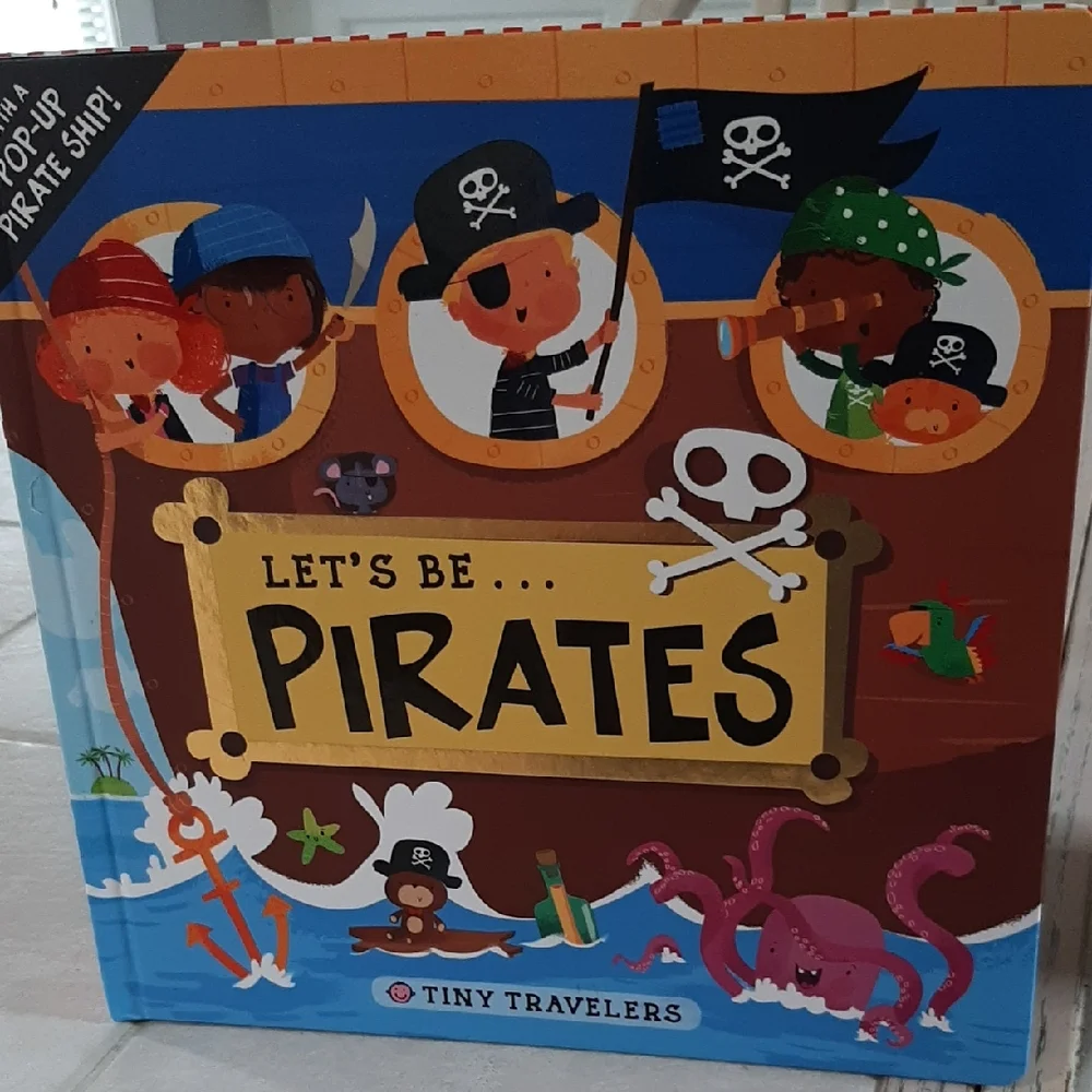 New Let's Be Pirates Pop-Up Book
